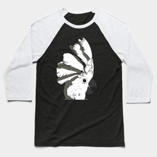 Cockatoo Parrot Baseball T-Shirt